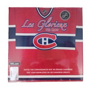 NHL Hockey League Official Les Glorieux The Habs Game (Bilingual)